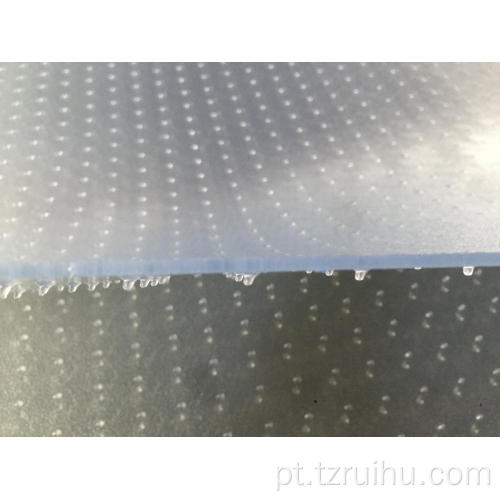 Mat de cadeira de escritório de PVC anti -Slip PVC